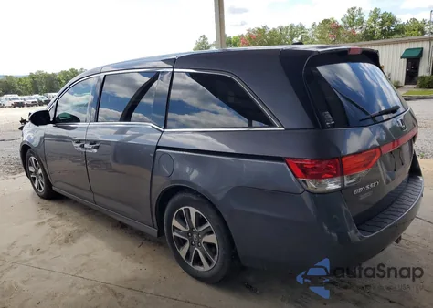 2015 Honda Odyssey Touring из США, поврежденный, VIN 5FNRL5H97FB018892